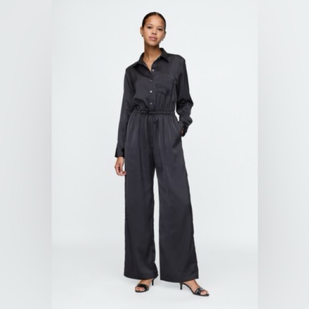 GAP Recycled Satin Women's Jumpsuit
